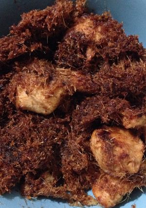 A picture of Galangal Fried Chicken (Ayam Goreng Laos).