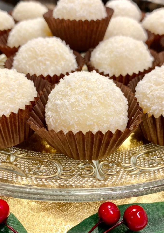 Una foto de Bombones de coco