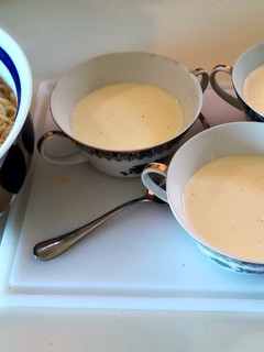 Una foto de Espagueti con salsa de queso
