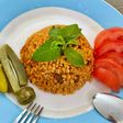 البرغل بالبندوره واللحم