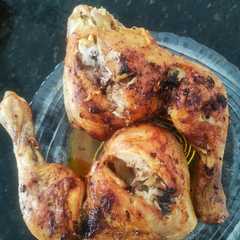 Una foto de Pollo en la Air fiyer