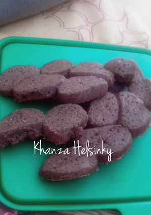 Foto resep COOKIES coklat polos (tanpa oven tanpa toping)