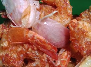 Foto resep Bumbu udang goreng bwang putih 🍤