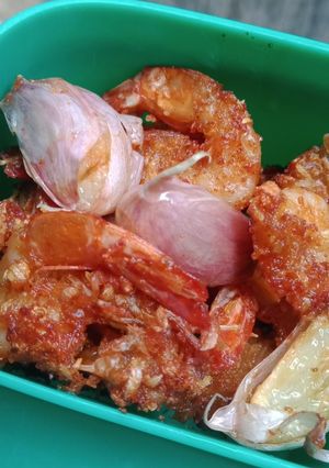 Foto resep Bumbu udang goreng bwang putih 🍤