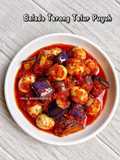 Balado Terong Telur Puyuh