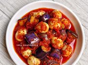 Gambar terong telur balado