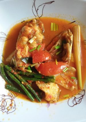 Foto resep #Kuah asam pedas patin (super segerr) #Simple 😊