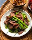 Thịt Bò Xào Rau Cần