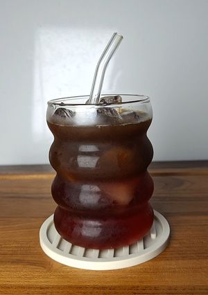 Foto resep Bluebericanno (Blueberry Americano)
