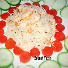 A picture of Memons Special Prawn Pulao #CookpadApp.
