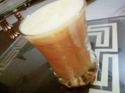 A picture of peach puree