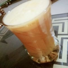 A picture of Peach juice.