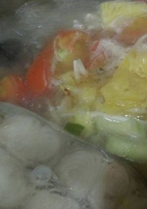 Hình của món Canh chua cá ba sa.