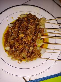 Foto resep Sate kikil sambel kacang