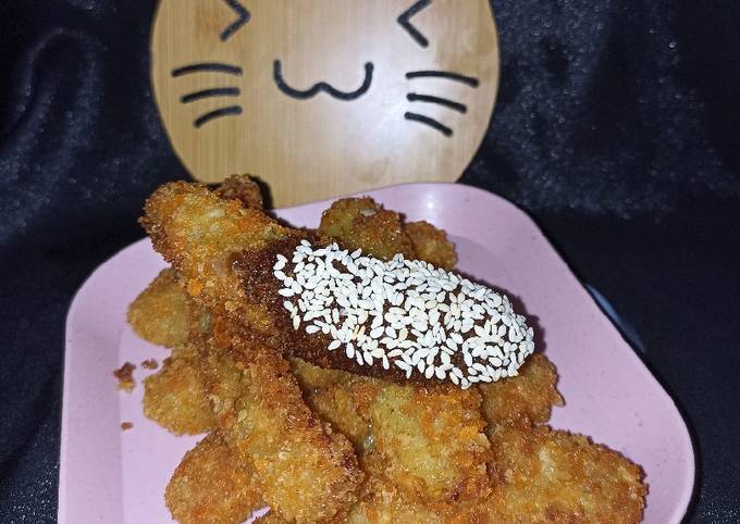 Resep Pisang nugget simple Resep Pisang nugget simple