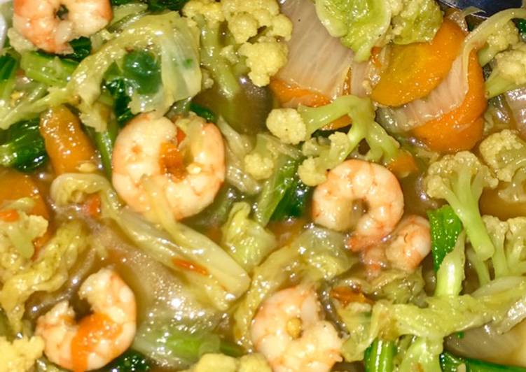 Resep Capcay Udang Lezat