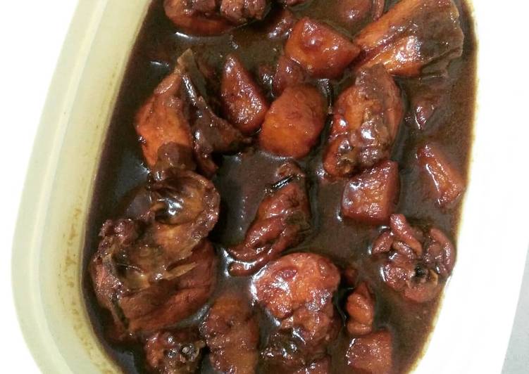 Resep: LezatSemur Ayam kentang