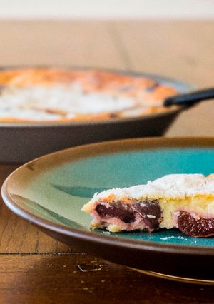 Hình của món Bánh Cherry - Clafoutis aux Cerises.