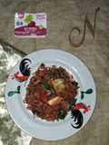 Beet Noodle With Oyster Sauce