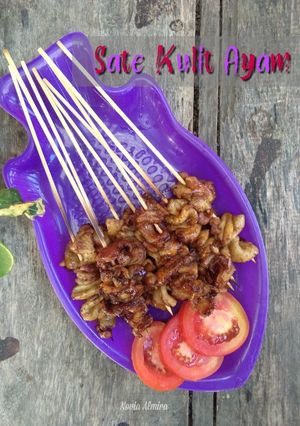 Foto resep Sate Kulit Ayam