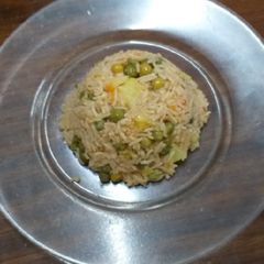 A picture of Vegetable Rice#authors marathon.
