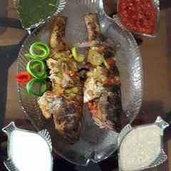 A picture of Baked fish.