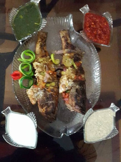A picture of Baked fish.