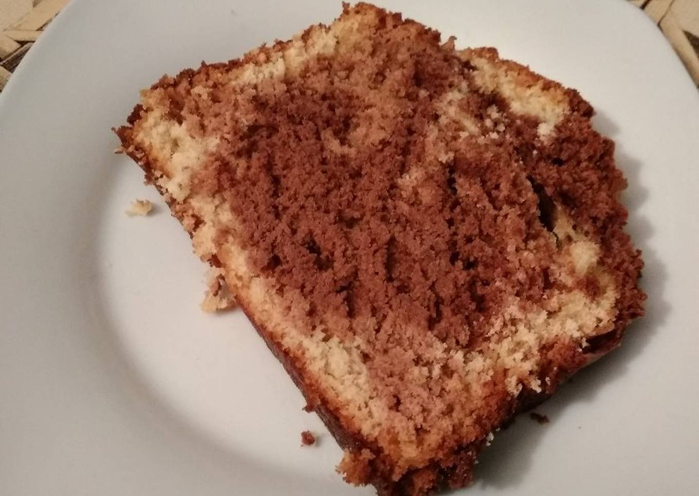 Plum cake 3 chocolates con thermomix