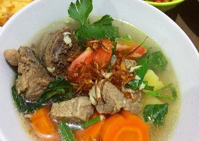 Resep Sop Iga Bu Ugik Tawang Mangu Oleh Yessy Yoana Cookpad