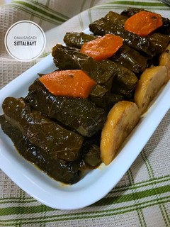 صورة لوصفة ورق عنب يلنجي