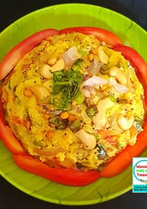 A picture of Mix Veg Upma.