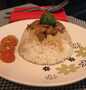 Langkah Mudah untuk Membuat Resep  Toping nasi tim ayam (nasi tim ayam praktis) yang Lezat, Bisa Manjain Lidah