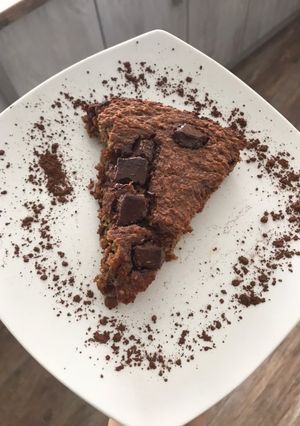 Zabos/banános/proteinellás torta🍌🎂 recept fotója