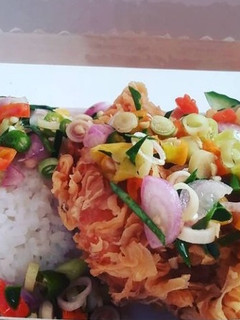 Foto resep Ayam krispi sambal matah