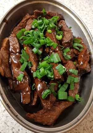 A picture of Crispy sweet beef.