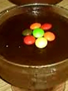 عکسی از دستور پودینگ شکلاتی😋🍋
