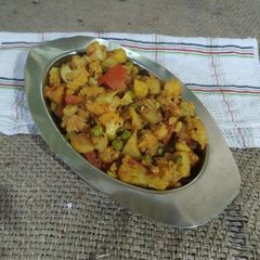 Cauliflower sabji A picture of Cauliflower sabji.