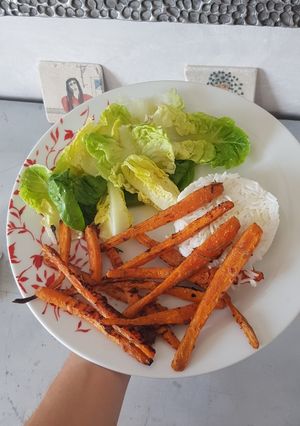Une photo de Frites de carrottes dietetique