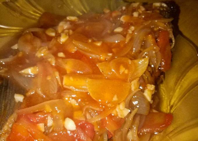 Resep Gurame asam manis #day1 yang Enak Banget