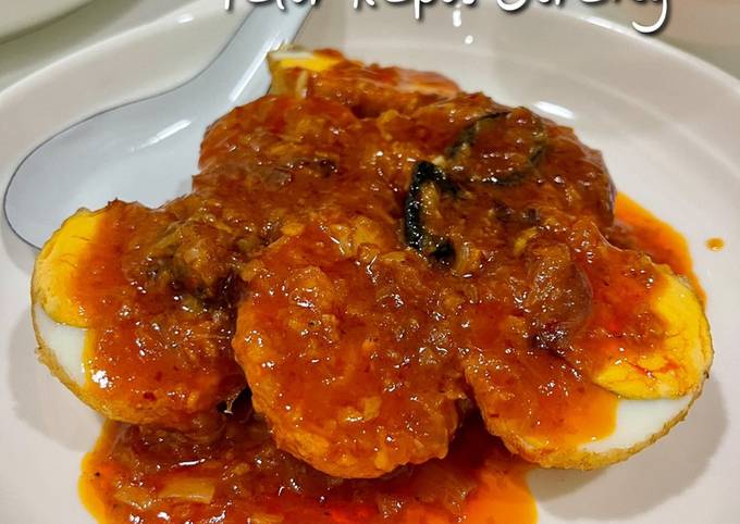 Sambal Telur Rebus Goreng