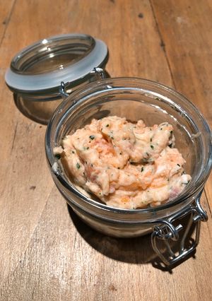 Une photo de Rillettes aux 2 saumons