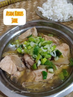 Foto resep Ayam Kukus Jahe ala Devina