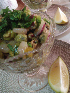 Una foto de Ceviche de mariscos!!