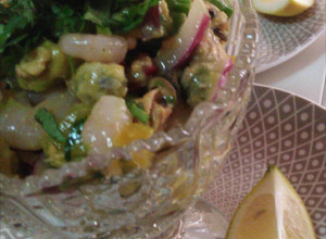 Una foto de Ceviche de mariscos!!