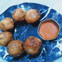 A picture of Bread cutlets.