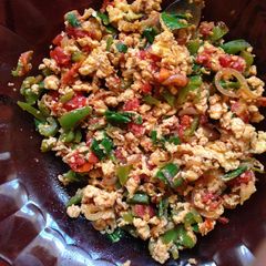 A picture of Scrumbled eggs.