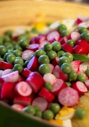 Une photo de Salade de pomme de terre des aventurières