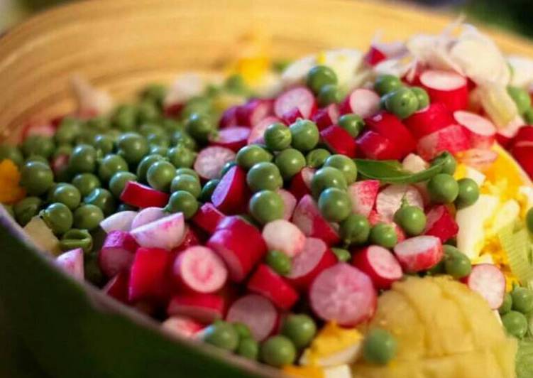 Étapes pour Préparer Ultime Salade de pomme de terre des aventurières