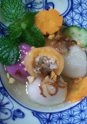 Hình của món Bánh Hòn tai.