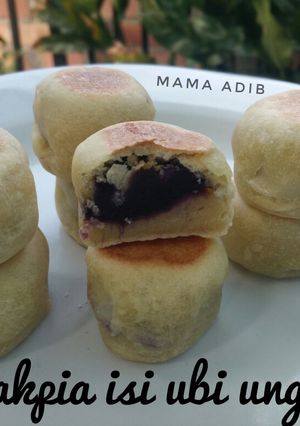 Foto resep Bakpia isi ubi ungu masak teflon